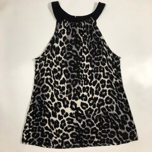 Halter Top cheetah print.